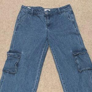 NEW pacsun low rise cargo jeans